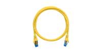 Патч-кабель Nikomax U/UTP Cat6 2 м желтый 