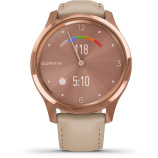 Смарт-часы Garmin Vivomove Luxe золотой/бежевый