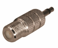 Переходник PROconnect гнездо F - штекер 3.5мм mono