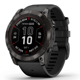 Смарт-часы Garmin Fenix 7X Pro 51 мм Solar сапфир/темный, силикон