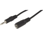 Кабель Rexant 3.5мм гнездо-штекер 10м