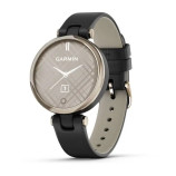 Смарт-часы Garmin Lily Classic, стекло/полимер, черные/кожа