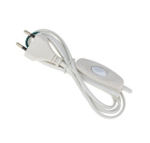 Кабель Rexant сетевой с выключателем без розетки 1.8м