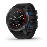 Смарт-часы Garmin Descent Mk2i 52 мм AMOLED сапфир/черный, силикон