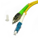 Оптический патч-корд ST/LC APC/UPC 5 метров желтый