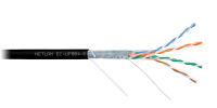 Кабель сетевой F/UTP Cat6 NETLAN внешний, Cu, PE, 305 м