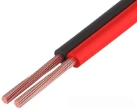 Кабель акустический PROconnect 2х0.25мм2 100м красно-черный