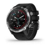 Смарт-часы Garmin Descent Mk2 52 мм AMOLED сапфир/черный, силикон