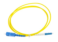 Оптический патч-корд SC/LC UPC 3 метра желтый