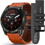 Смарт-часы Garmin Epix Gen 2 Pro 51 мм AMOLED сапфир/темный, кожа