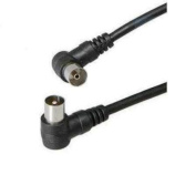 Кабель Rexant TV PLUG - TV Jack 1.5м черный