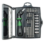Набор бит и торцевых головок с трещоткой Pro'sKit SD-2314M