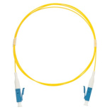 Оптический патч-корд LC UPC 20 метров желтый