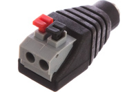 Разъём питания Rexant DC 2.1х5.5мм с быстрозажимной колодкой