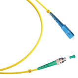 Оптический патч-корд SC/UPC FC/APC 100 метров желтый