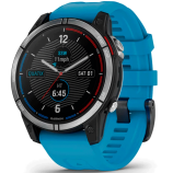 Смарт-часы Garmin Quatix 7 47 мм AMOLED стекло/темный, силикон