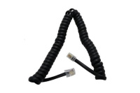 Кабель телефонный Rexant витой трубочный 2м черный