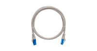 Патч-кабель Nikomax U/UTP Cat6 10 м серый 