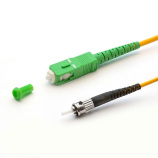 Оптический патч-корд SC/APC ST/UPC 40 метров желтый