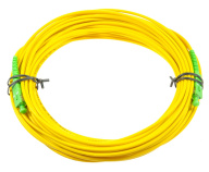 Оптический патч-корд SC APC 20 метров желтый