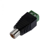 Разъем Rexant RCA с клеммной колодкой