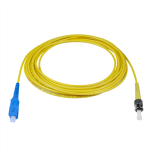 Оптический патч-корд SC/ST UPC 15 метров желтый