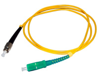 Оптический патч-корд SC/APC FC/UPC 10 метров желтый