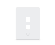 Вертикальная панель Ubiquiti Universal Paintable Keystone Wall Plate, 4-Pack (2-Port)