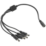 Разветвитель питания Rexant DC 2.1х5.5мм на 4 разъема