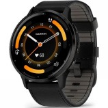 Смарт-часы Garmin Venu 3 45 мм AMOLED черный/кожа